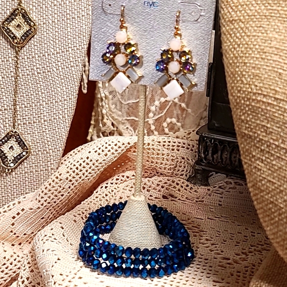 Bling! 16-Item J.Crew, Baublebar, Stella & Dot-Rhinestone & Pearl Jewelry Bundle - Picture 6 of 16